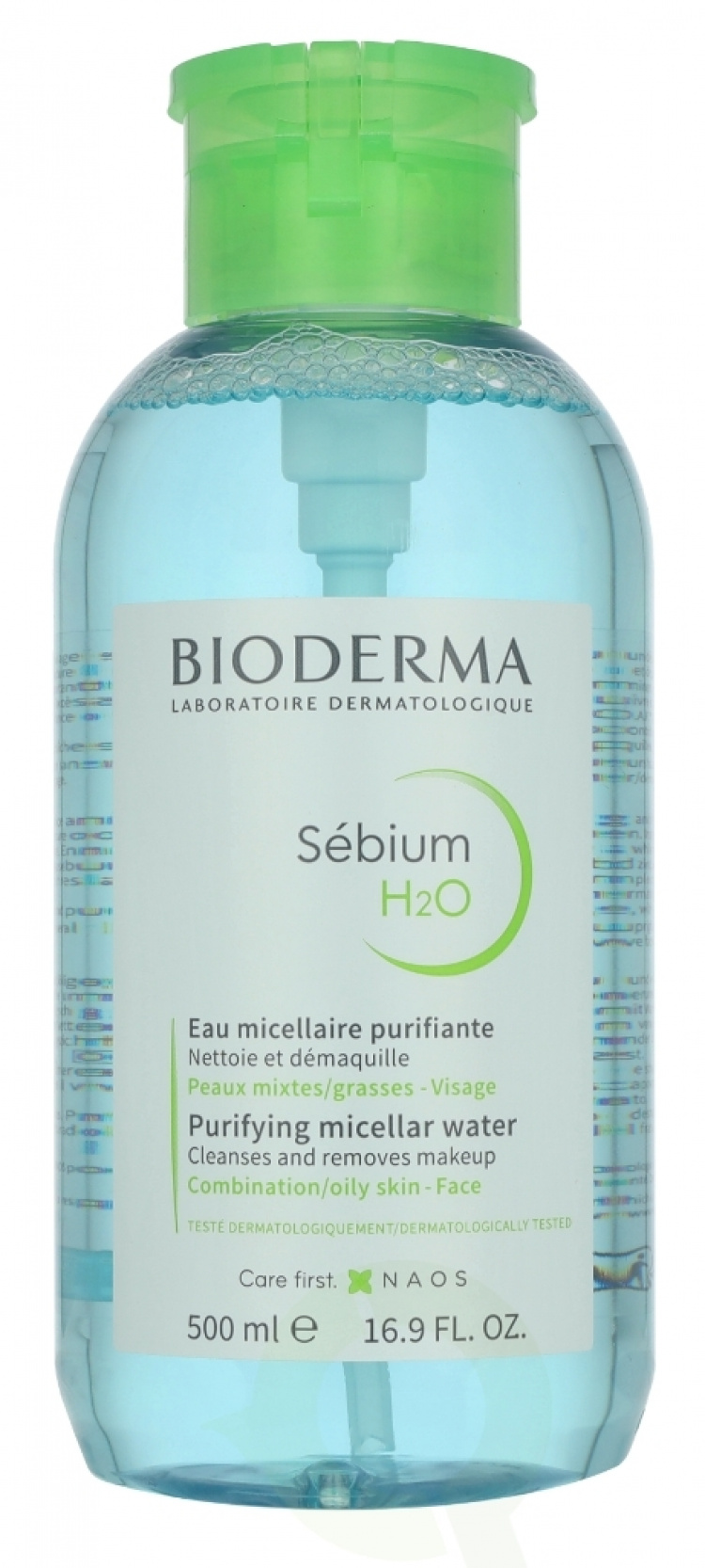 Bioderma Sebium H2O With Pump 500 ml Combination/Oily Skin