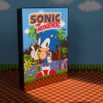 Fizz Creations Sonic Poster Licht
