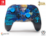 PowerA Verbeterde draadloze controller met Lumectra - Wake Up Link (Nintendo Switch)