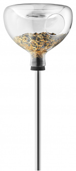 Eva Solo Glazen vogelvoederhuisje met vogelbadje