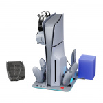 iMP TECH DLX+LED multifunctionele oplaad- en koelstandaard - Limited Edition voor de 30e verjaardag - Grijs