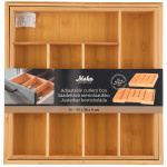 Maku Bestickslåda bambu, Justerbar Maku Bestickslåda bambu, Justerbar