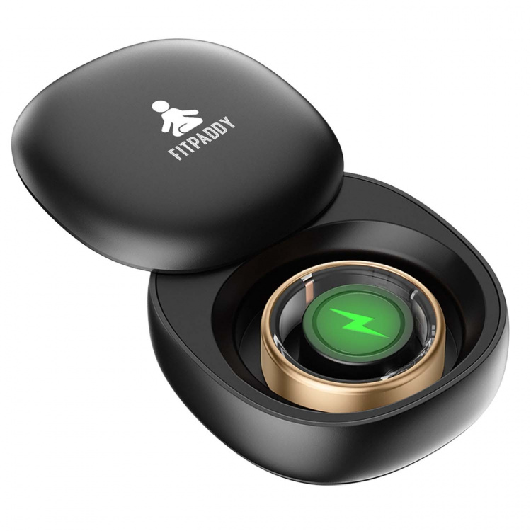 Fitpaddy Fitring Smart Ring med Display M