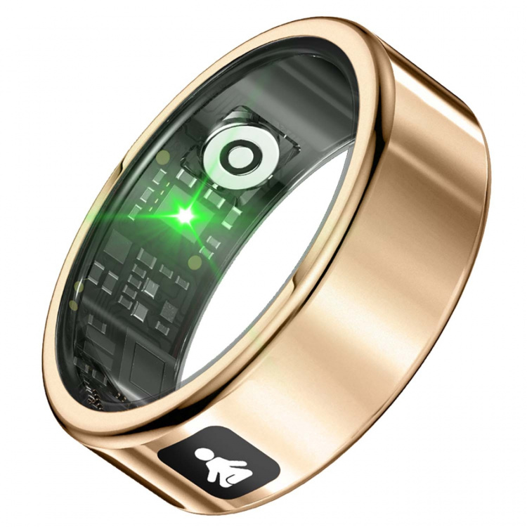 Fitpaddy Fitring Smart Ring med Display L
