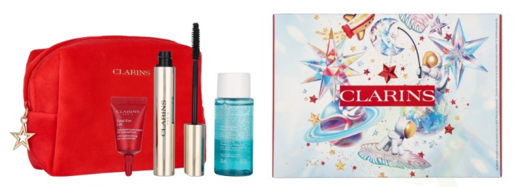 Clarins Supra Volume Mascara Set 41 ml Supra Volume Mascara 8ml/3ml/30ml