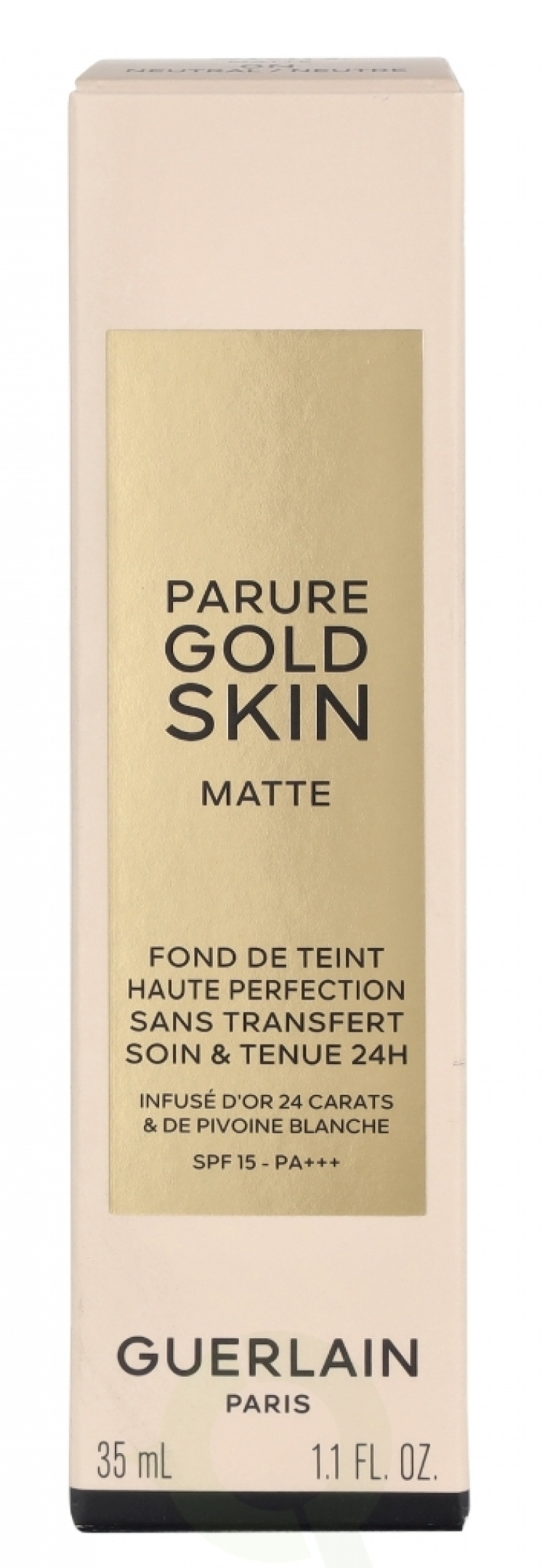 Guerlain Parure Gold Skin Matte Foundation 35 ml #0N
