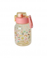 RICE Plastic drinkfles voor kinderen met Unicorn Love print - 700 ml (PLBOT-UNILO)