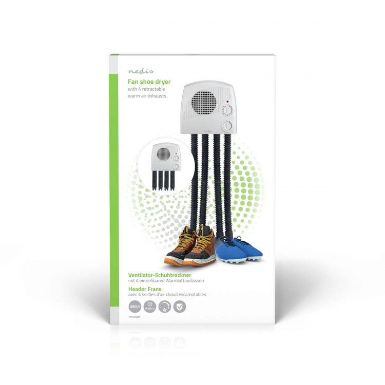 Nedis Schoenendroger | 350 W | 45 °C | Oververhittingsbeveiliging