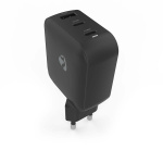 Nedis Oplader | 100 W | GaN | PD3.0 | Snellaad functie | 2.5 / 3.0 / 5.0 A | Outputs: 3 | USB-A / 2x USB-C™ | Automatische Voltage Selectie | Zwart Nedis Oplader | 100 W | GaN | PD3.0 | Snellaad functie | 2.5 / 3.0 / 5.0 A | Outputs: 3 | USB-A / 2x USB-C™ | Automatische Voltage Selectie | Zwart
