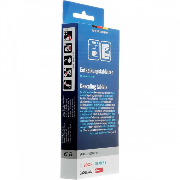 Bosch Ontkalkingstabletten geschikt voor volautomatische koffiemachines 3x 36 gram