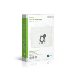 Nedis Stofzuigerzak | 4 Stuks | Synthetisch | Meest verkocht voor: Miele FJM | Wit