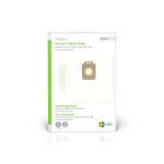 Nedis Stofzuigerzak | 4 Stuks | Synthetisch | Meest verkocht voor: Nilfisk Extreme - King Series / Nilfisk GM 200 - 599 | Wit
