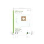 Nedis Stofzuigerzak | 4 Stuks | Synthetisch | Meest verkocht voor: Miele CO / Miele Guard S1 / L1 / M1 Series) | Wit