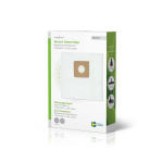 Nedis Stofzuigerzak | 4 Stuks | Synthetisch | Meest verkocht voor: Miele CO / Miele Guard S1 / L1 / M1 Series) | Wit