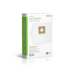 Nedis Stofzuigerzak | 4 Stuks | Synthetisch | Meest verkocht voor: Miele CO / Miele Guard S1 / L1 / M1 Series) | Wit