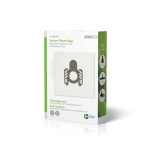 Nedis Stofzuigerzak | 4 Stuks | Synthetisch | Meest verkocht voor: AEG Gr. 5/5s and Electrolux ES 51 / AEG GR5 / Electrolux E51 | Wit
