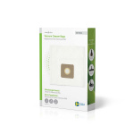 Nedis Stofzuigerzak | 4 Stuks | Synthetisch | Meest verkocht voor: Electrolux E66 | Wit Nedis Stofzuigerzak | 4 Stuks | Synthetisch | Meest verkocht voor: Electrolux E66 | Wit