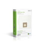 Nedis Stofzuigerzak | 4 Stuks | Synthetisch | Meest verkocht voor: Dirt Devil Swiffy M 1550 - 1556 Series | Wit
