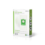 Nedis Stofzuigerzak | 4 Stuks | Synthetisch | Meest verkocht voor: Replacement for Electrolux, AEG and Philips Original Bag | Wit