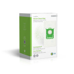 Nedis Stofzuigerzak | 8 Stuks | Synthetisch | Meest verkocht voor: Replacement for Electrolux, AEG and Philips Original Bag | Wit Nedis Stofzuigerzak | 8 Stuks | Synthetisch | Meest verkocht voor: Replacement for Electrolux, AEG and Philips Original Bag | Wit