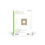 Nedis Stofzuigerzak | 4 Stuks | Synthetisch | Meest verkocht voor: Nilfisk Go Series / Samsung VP77 | Wit