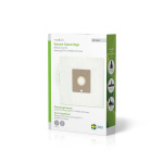 Nedis Stofzuigerzak | 4 Stuks | Synthetisch | Meest verkocht voor: Nilfisk Go Series / Samsung VP77 | Wit