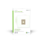 Nedis Stofzuigerzak | 4 Stuks | Synthetisch | Meest verkocht voor: Bosch / Siemens Arriva - Smiley K | Wit