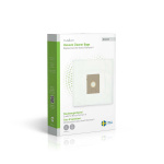 Nedis Stofzuigerzak | 4 Stuks | Synthetisch | Meest verkocht voor: Bosch / Siemens Arriva - Smiley K | Wit