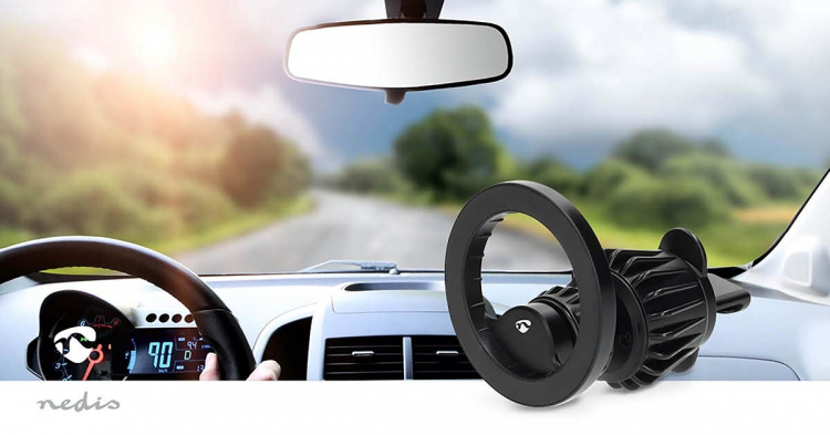 Nedis Smartphonehouder Auto | Magnetisch | Luchtventilatie in de auto | Universeel | Verstelbare hoek Nedis Smartphonehouder Auto | Magnetisch | Luchtventilatie in de auto | Universeel | Verstelbare hoek
