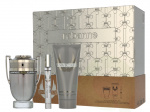 Paco Rabanne Invictus Giftset 210 ml Edt Spray 100ml/Shower gel 100ml/Edt Spray 10ml