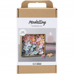 Creative Toys Creativ - Knutselset Boetseren, Bloemen, Pastelkleuren (977800)
