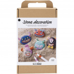 DIY Kit Knutselset - Steen Decoratie - Monster (977677)
