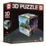 Educa 3D puzzel kubus reizen (80-20124)