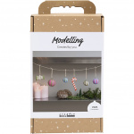 Craft Kit boetseren - Pulp kerstfiguren - geassorteerde kleuren (977839) Craft Kit boetseren - Pulp kerstfiguren - geassorteerde kleuren (977839)