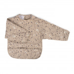 Filibabba Slabbetje met mouwen - Beige - 6-36 m