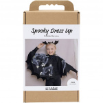 Knutselset Spookachtig Kostuum - Vleermuiscape en hoofdband - zwart - zwarte glitter (977883) Knutselset Spookachtig Kostuum - Vleermuiscape en hoofdband - zwart - zwarte glitter (977883)