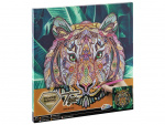 Grafix Diamond Painting op canvas Tijger 30 x 30 cm - (K-260008)