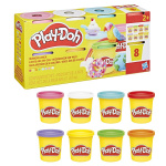 PLAY-DOH Compound 8 Pack, Rainbow, 3 Oz Regnbåge