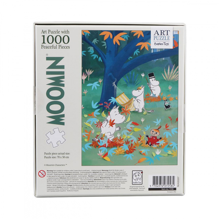 Moomin Pussel 1000 Pcs Art Puzzle In The Forest