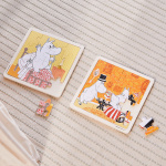 Moomin Pussel 16 Pcs Wooden Puzzle Bedtime Jumping