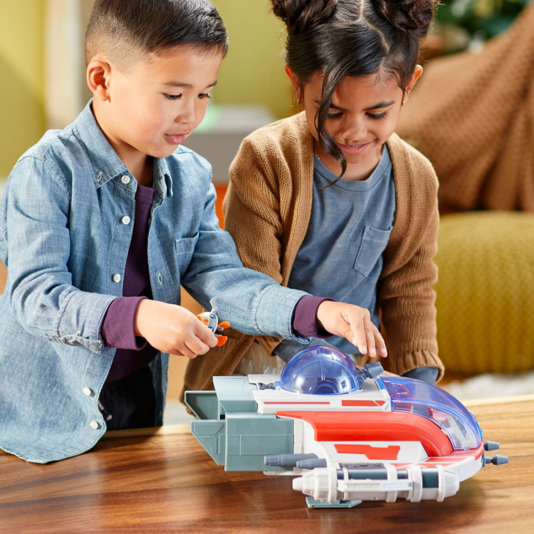 Star Wars Lekset Young Jedi 4in Playset The Crimson Firehawk