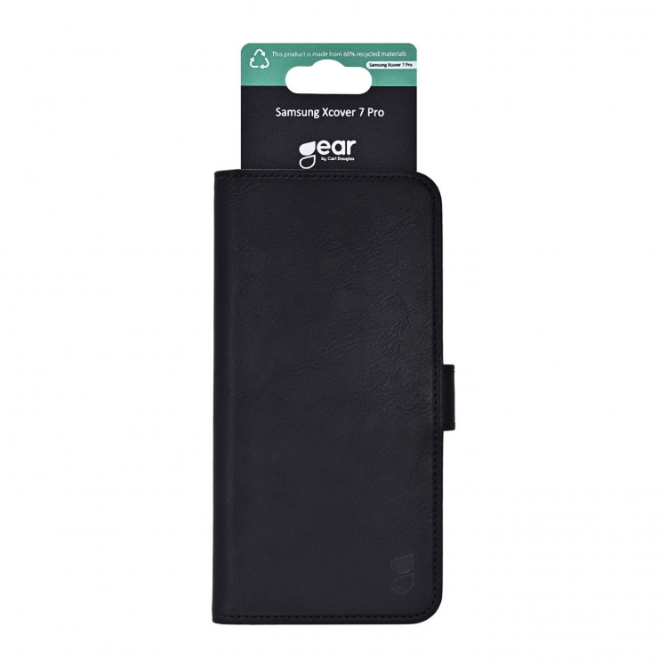 Gear Mobilfodral 3 Kortfack Svart - Samsung Galaxy Xcover 7 Pro
