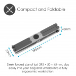 Desire2 Datorstöd X Stand Hopfällbar Aluminium