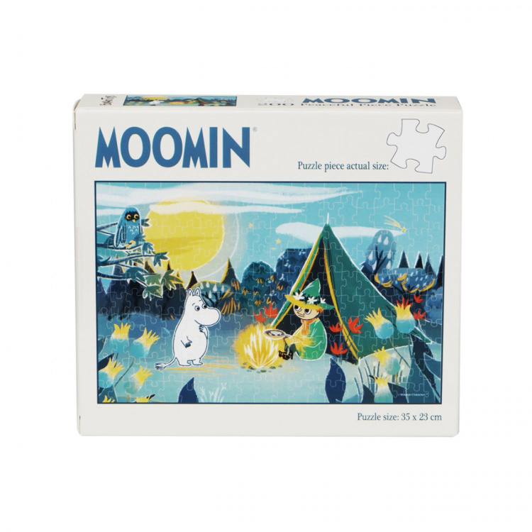 Moomin Pussel 200 Pcs Art Puzzle Blå