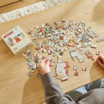 Moomin Pussel 200 Pcs Art Puzzle Röd