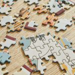 Moomin Pussel 200 Pcs Art Puzzle Röd