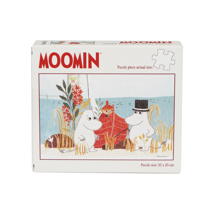 Moomin Pussel 200 Pcs Art Puzzle Röd