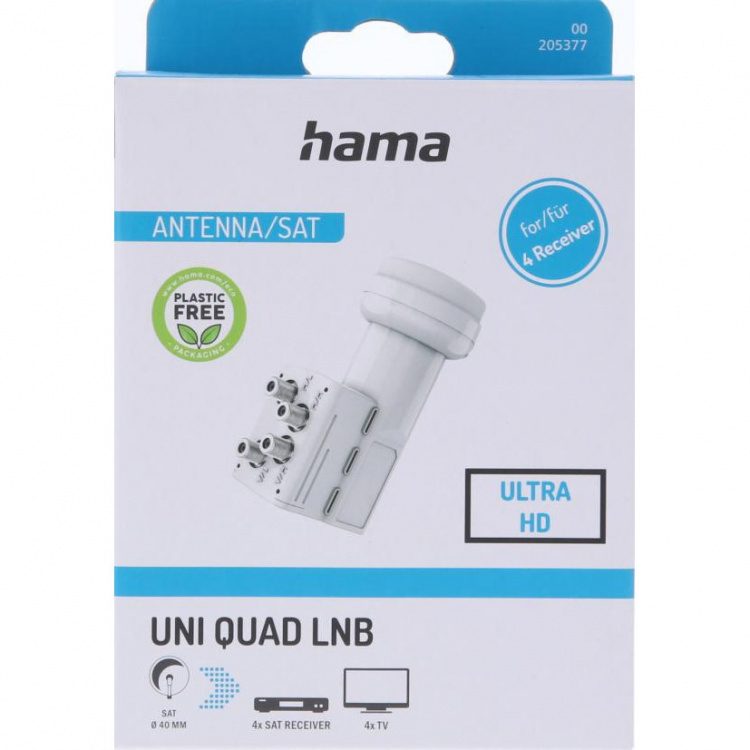 Hama Universal LNB Quad Vit