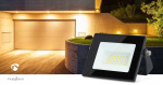 Nedis LED-Bouwlamp | 4000 K | Nominale lichtstroom: 1620 lm | IP44 | Energieklasse: F | 220 - 240 V AC 50/60 Hz | 20 W