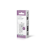 Nedis Oplader | 20 W | GaN | PD3.0 | Snellaad functie | 1.67 / 2.22 / 3.0 A | Outputs: 1 | USB-C™ | Automatische Voltage Selectie | Wit